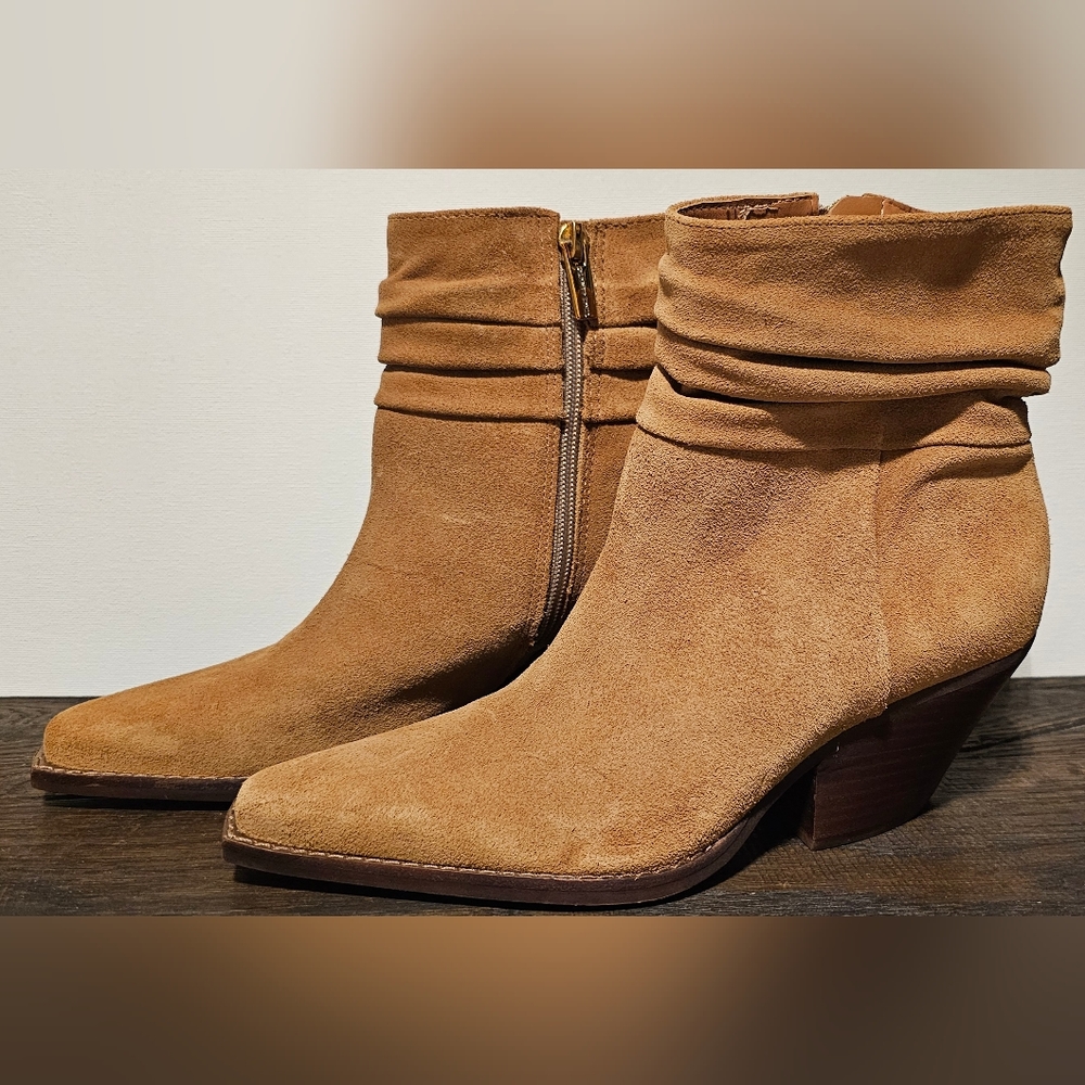 Suede Booties